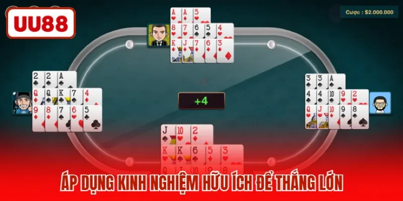 Áp dụng kinh nghiệm hữu ích để thắng lớn