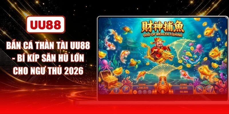 Bắn Cá Thần Tài UU88 - Bí Kíp Săn Hũ Lớn Cho Ngư Thủ 2026