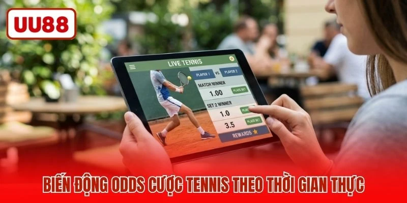 Biến động odds cược tennis theo thời gian thực
