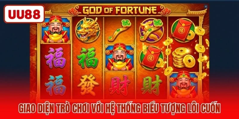 Giao diện trò chơi với hệ thống biểu tượng lôi cuốn