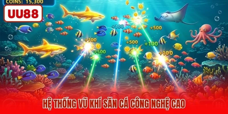 Hệ thống vũ khí săn cá công nghệ cao