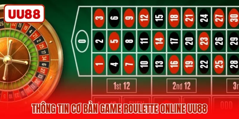 Thông tin cơ bản game roulette online UU88